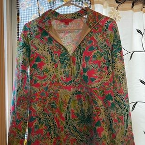 Lilly Pulitzer popover XS EUC